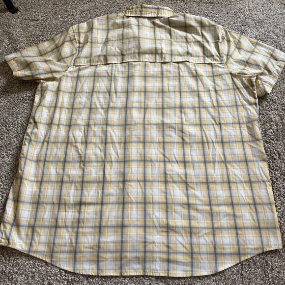 Free Country Men's Excursion Short Sleeve Poplin Shirt, XXL, Cabincore Fisherman - Picture 8 of 10